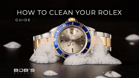 Washing & Cleaning Rolex watches with the ultimate watch.